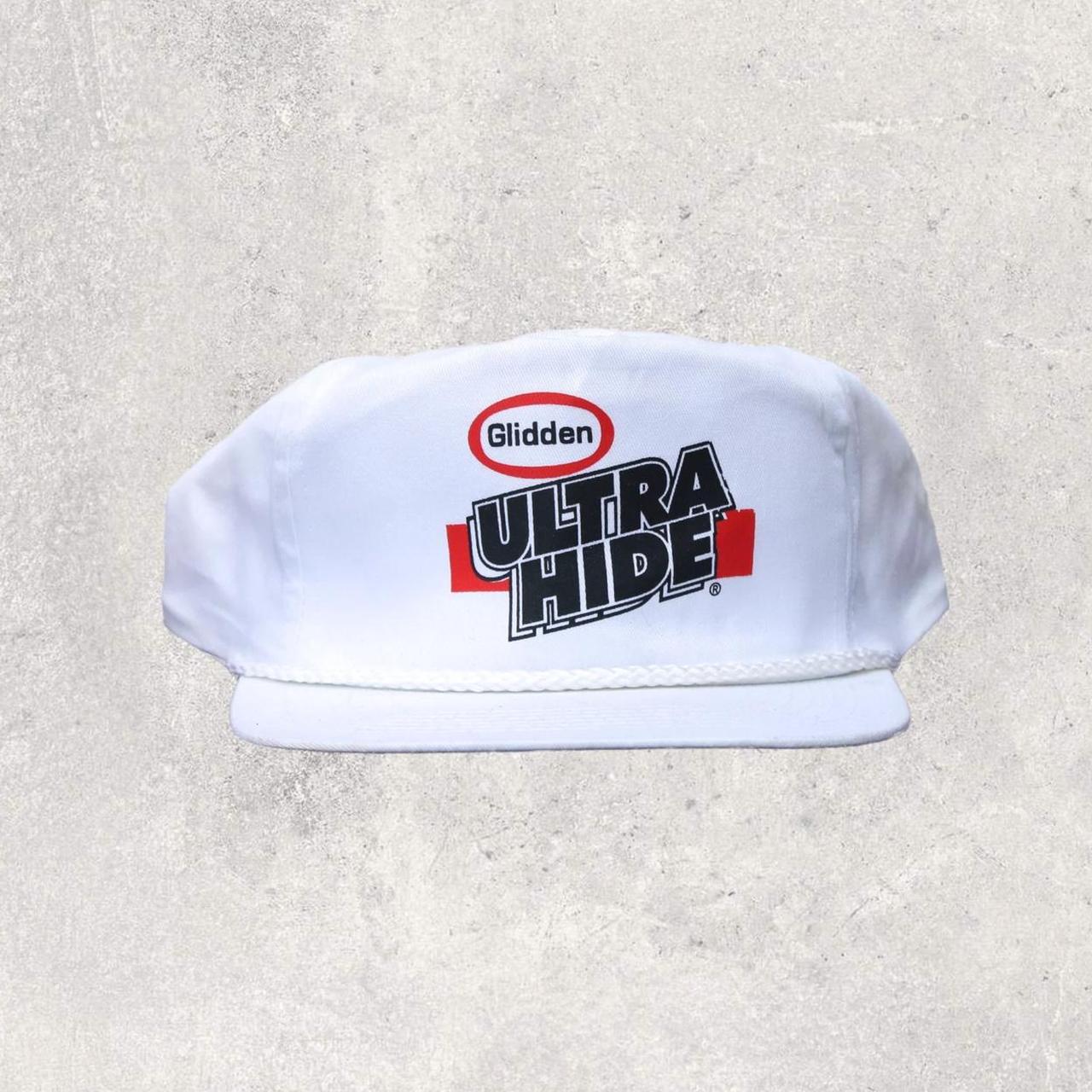 “GLIDDEN ULTRA HIDE” 90s VINTAGE TRUCKER SNAPBACK HAT