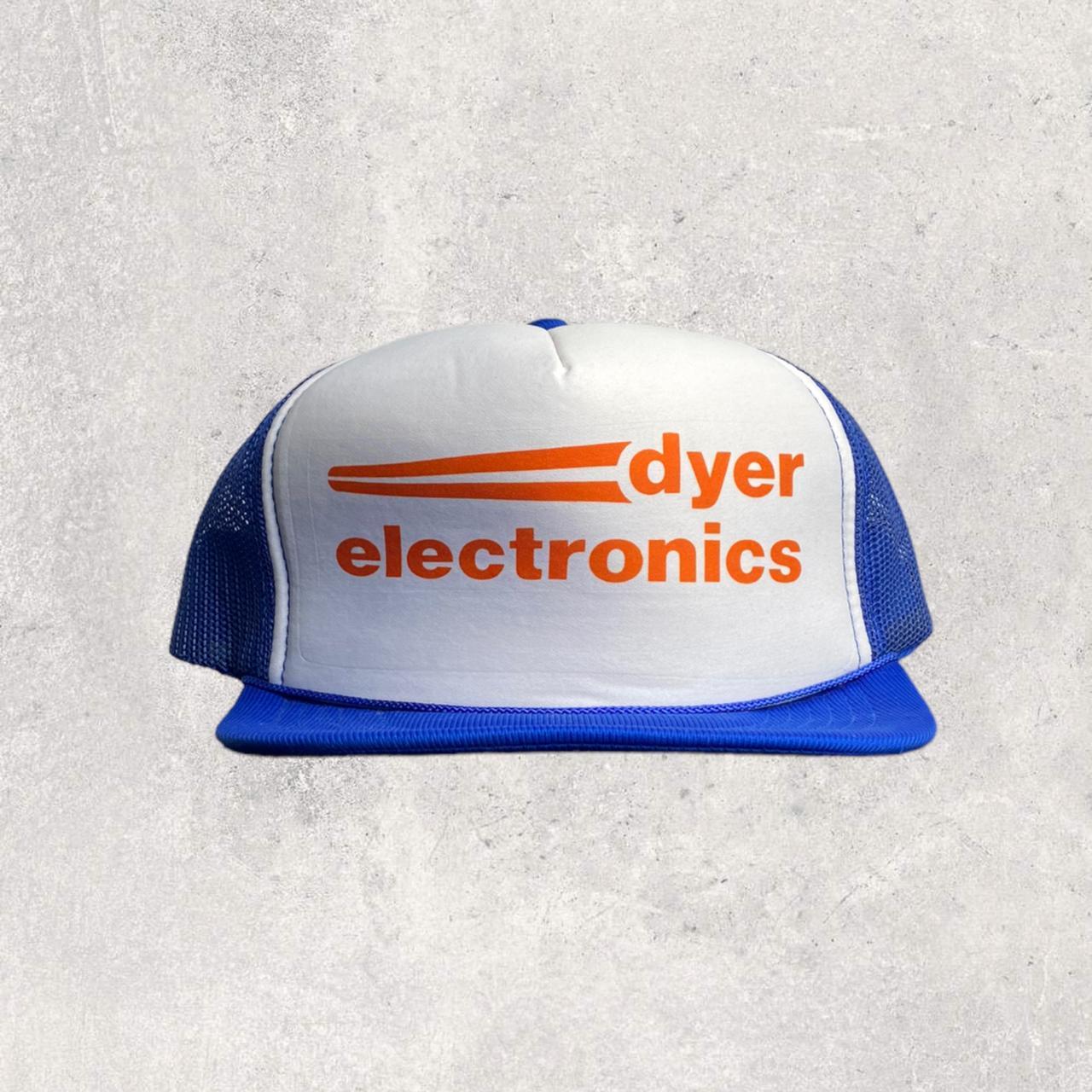 "DYER ELECTRONICS" VINTAGE TRUCKER SNAPBACK HAT