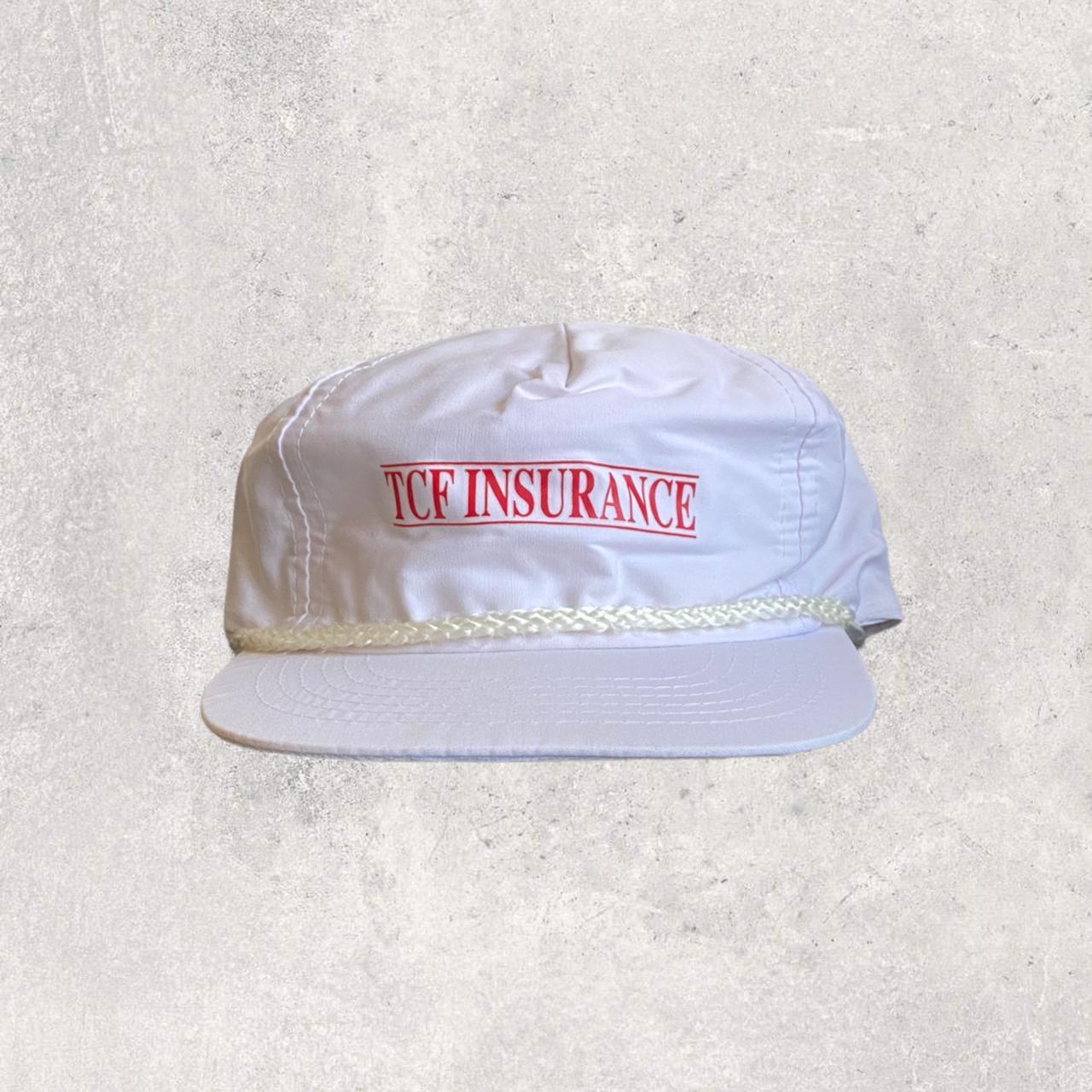 "TCF INSURANCE" 90s VINTAGE TRUCKER HAT