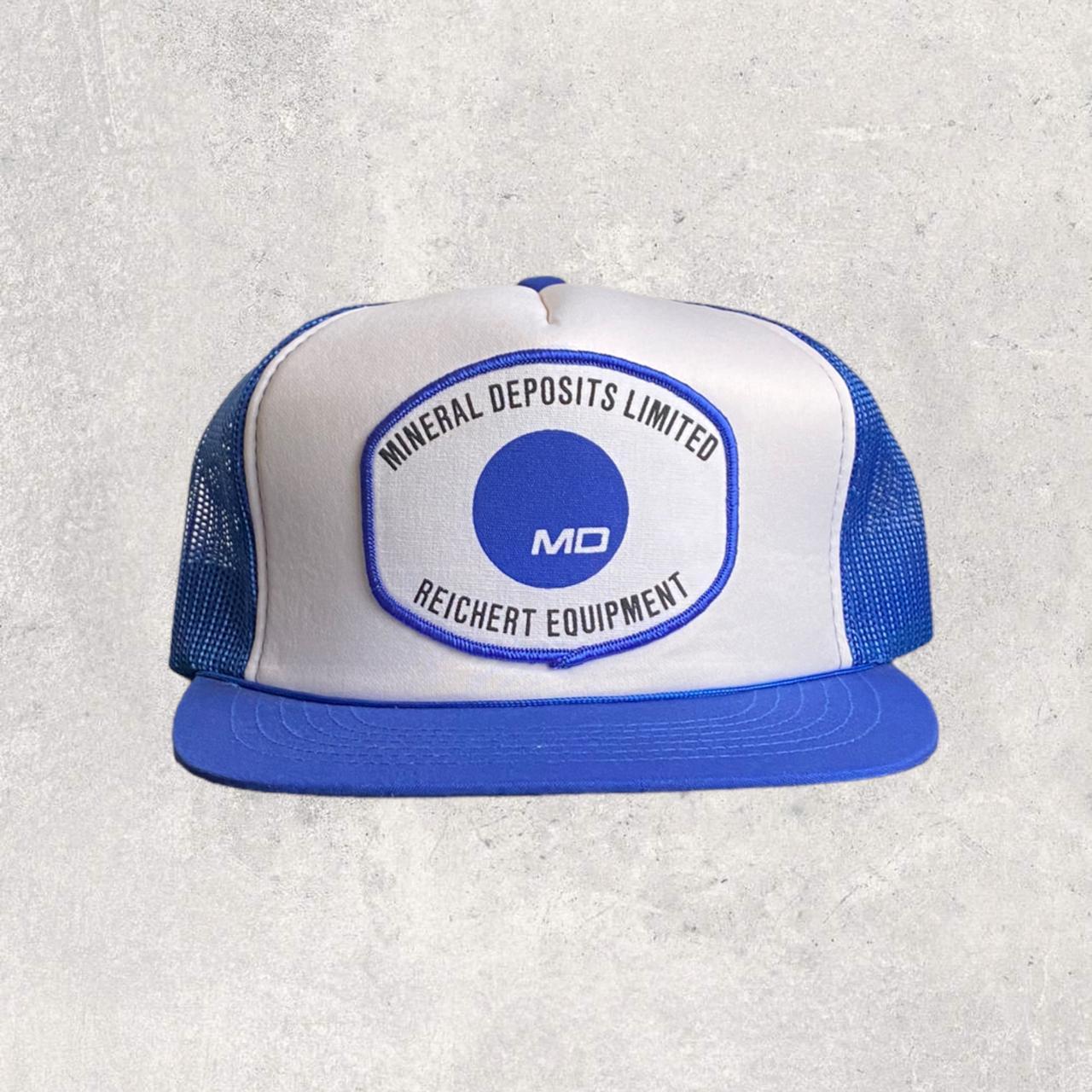 "MINERAL DEPOSITS LIMITED" 90s VINTAGE TRUCKER SNAPBACK HAT